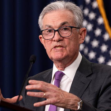 Fed Chair Jerome Powell speaks at Fed press conference
