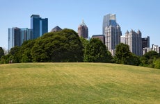 A view from Piedmont Park, Atlanta, Georgia