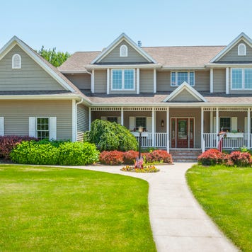 Idyllic Home With Covered Porch