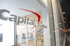 A Capital One bank branch in Manhattan in New York