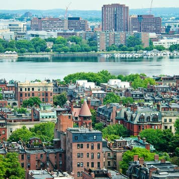 Charles River and Boston Panorama