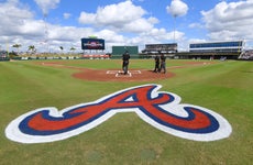A general interior view of CoolToday Park during the Spring Training game between the Detroit Tigers and the Atlanta Braves