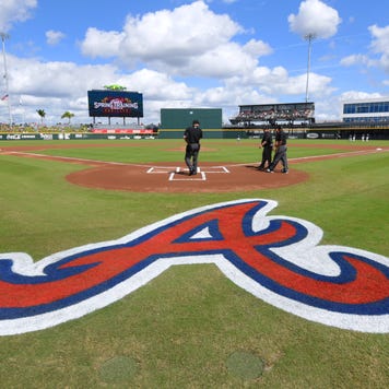 A general interior view of CoolToday Park during the Spring Training game between the Detroit Tigers and the Atlanta Braves