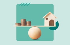 Balacing a house and coins