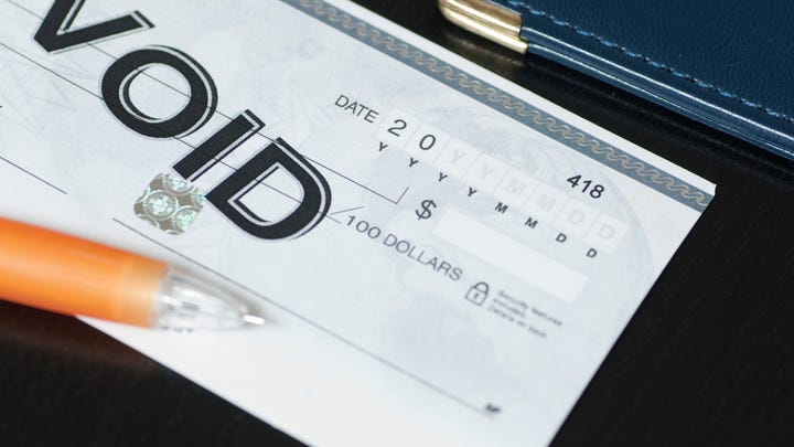 Avoid Checks How To Void A Check | Bankrate
