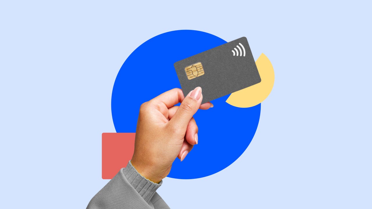 Illustration of a credit card for Bankrate's 2024 credit cards interest rate forecast