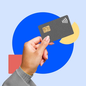Illustration of a credit card for Bankrate's 2024 credit cards interest rate forecast