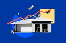 inflation and the housing market photo illustration