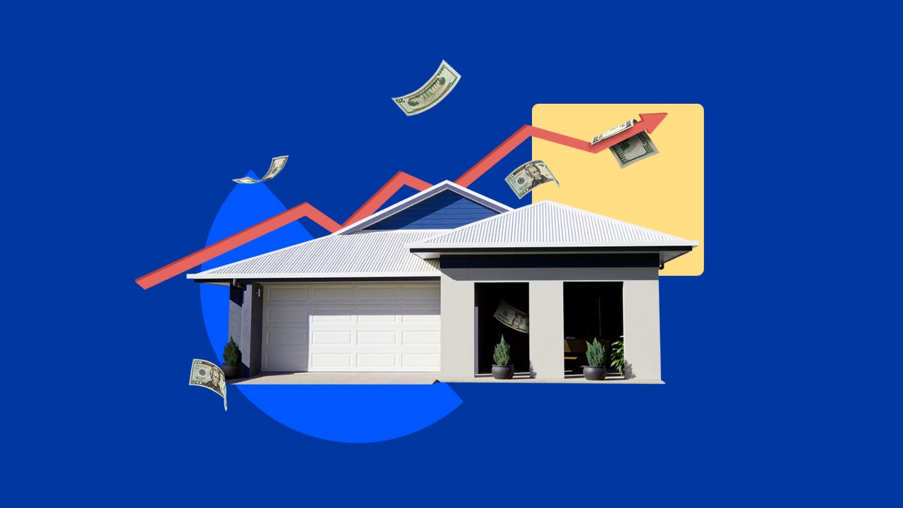 inflation and the housing market photo illustration