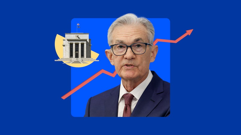 Illustration of Fed Chair Jerome Powell