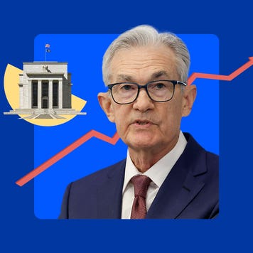 Illustration of Fed Chair Jerome Powell