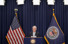 Federal Reserve Board Chair Jerome Powell speaks during a news conference following a meeting of the Federal Open Market Committee.