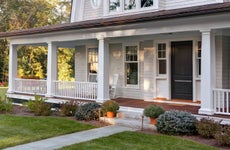 southern home with large front porch