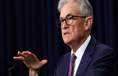 Federal Reserve Bank Chair Jerome Powell at the Fed's post-meeting press conference