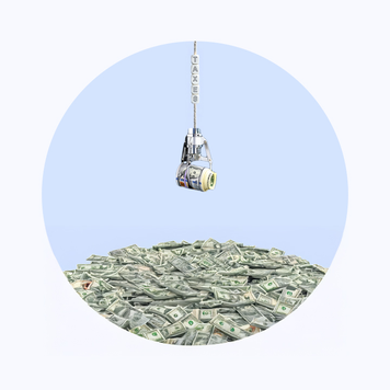 An image of dollar bills.