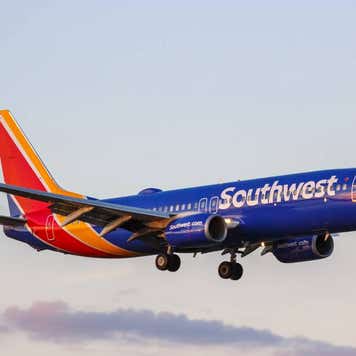 Image of Southwest Airline plane