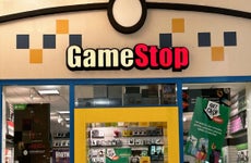 GameStop store entrance at Rego Center shopping mall, Queens, New York