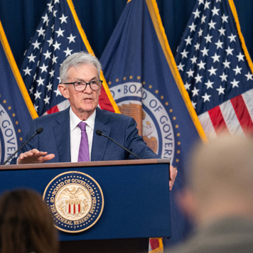 Federal Reserve Chair Jerome Powell attends a press conference in Washington, D.C, after the May rate-setting meeting.