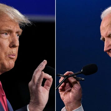 Election pre-debate profile on Trump/Biden