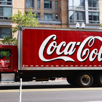 Coca-Cola truck in Washington, DC