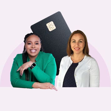 Design element featuring Dr. Megan McCoy and LaQuishia Clemons
