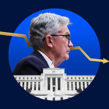 Design element of Federal Reserve Chair Jerome Powell