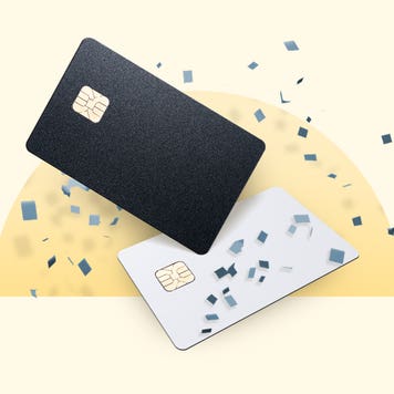 Illustration of two credit cards