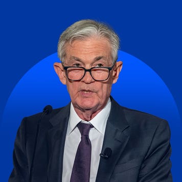 Illustration of Fed Chair Jerome Powell