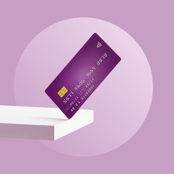 An illustration of a credit card