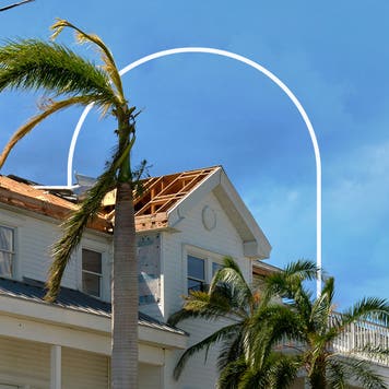 Florida home with blue skies