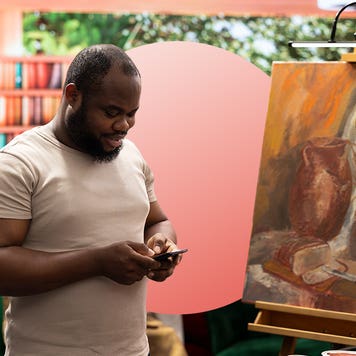 man smiling, small business owner