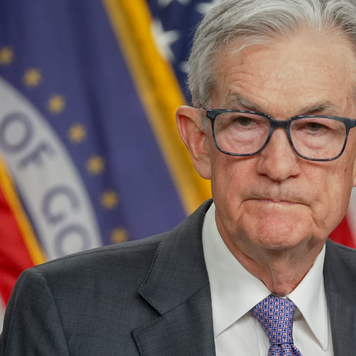Jerome Powell, chairman of the US Federal Reserve, during a news conference following a Federal Open Market Committee (FOMC) meeting in Washington, DC.