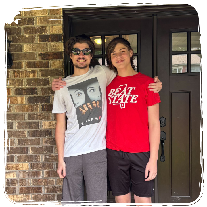 The two DeVivo boys.