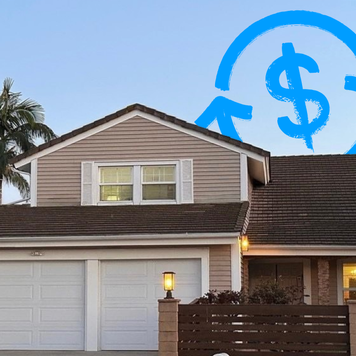 A home purchase in Orange County.