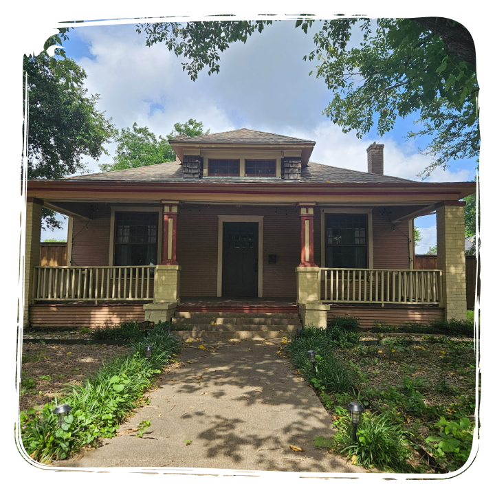 Rebecca J.'s house in Dallas.