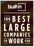 built in - 100 Best Large Companies to Work For