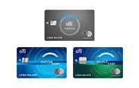 Citi® Double Cash Card, Citi Custom Cash℠ Card, Citi Premier® Card