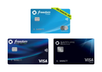 Chase Freedom Unlimited, Chase Freedom Flex and Chase Sapphire Reserve