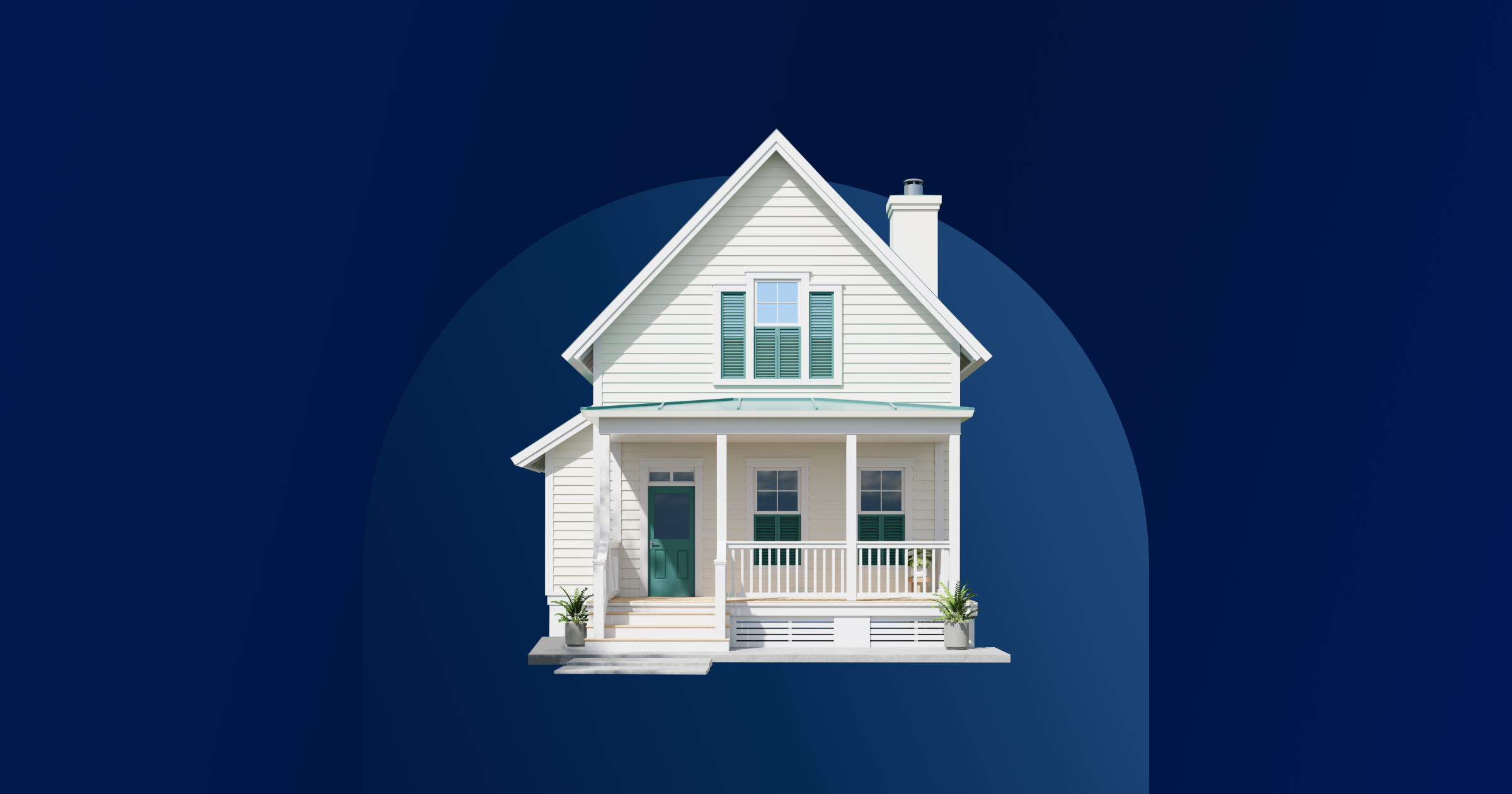 Bankrate awards 2024 mortgages banner featuring a house